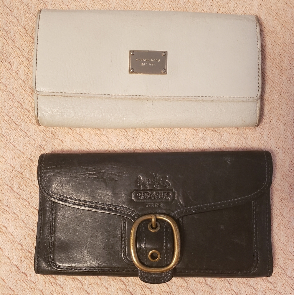 Coach and MK wallet bundle